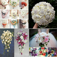 silk bridal bouquets