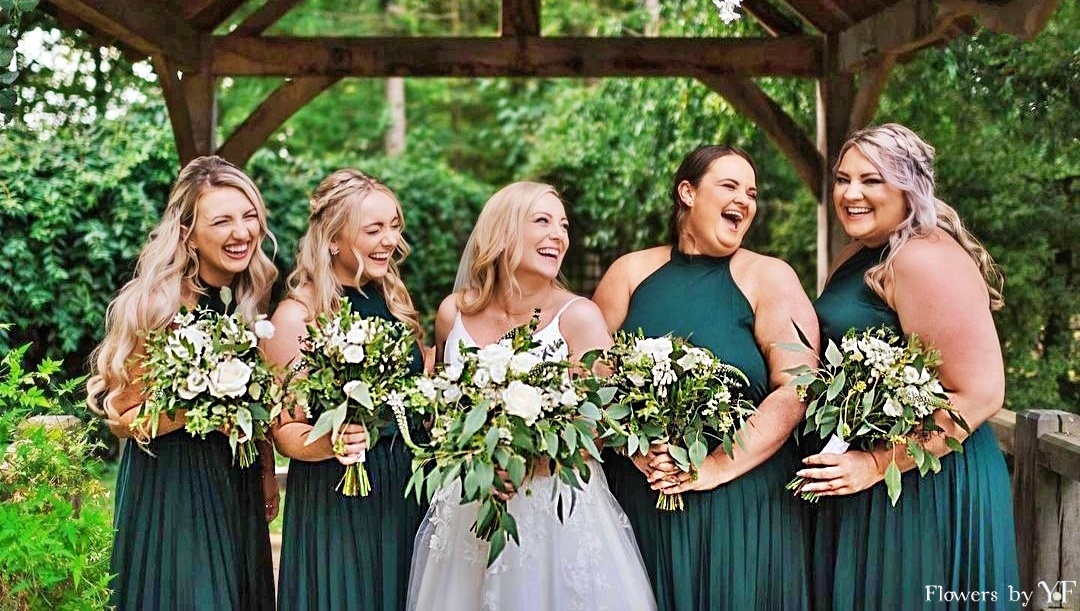 florist choice loose bridal eucalyptus
